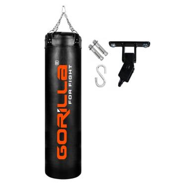 Imagem de Saco De Pancada 180 Cm + Suporte Teto Articulado - Gorilla-Unissex