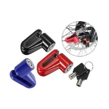 Imagem de Cadeado de Disco para Freio em Moto Universal Antifurto em Aço de Alta