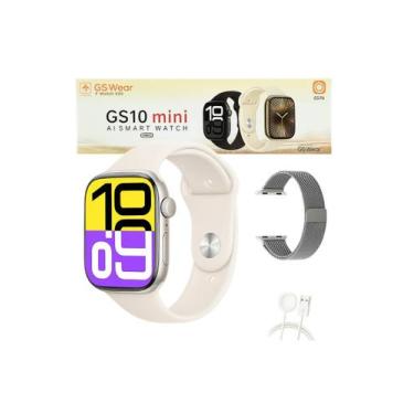 Imagem de Relógio Smartwtch GS Wear GS10 Mini Serie 10 42mm Amoled Pulseira Extr