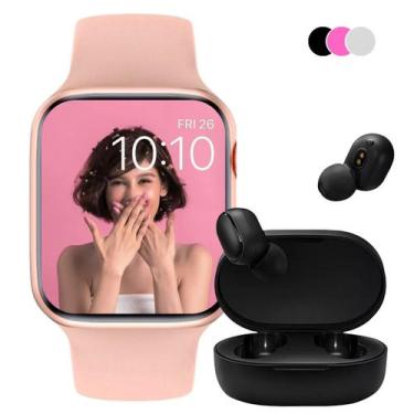 Imagem de Relógio Smart Watch Digital Masculino Feminino c/ Fone de ouvido Sem F