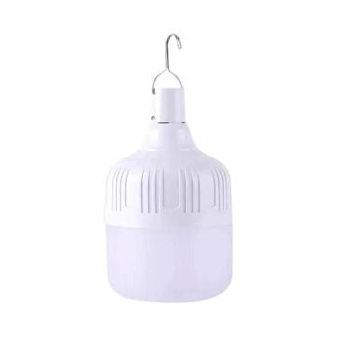 Imagem de Lâmpada Solar LED Recarregável 80W-500W, Luz De Emergência Portátil Pa
