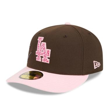 Imagem de BONE NEW ERA 59FIFTY LOS ANGELES DODGERS MLB MARROM-Masculino