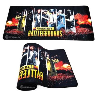 Imagem de MousePad Gamer XXL com Superfície Macia e Espaço para Teclado e Mouse 