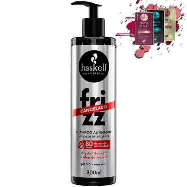 Imagem de Shampoo Alinhador Haskell Frizz Cancelado 300ml