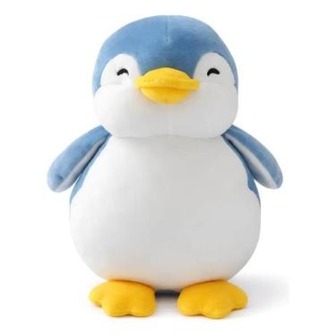 Imagem de Pelúcia Pinguim Azul Antialérgica 23cm Miniso Plush Fofinha