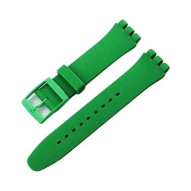 Imagem de Pulseira De Silicone Colorida 16mm-20mm, Strap De Borracha À Prova d'Á