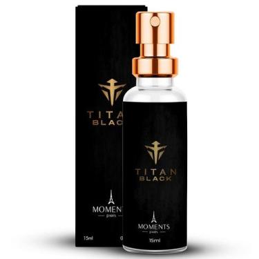 Imagem de Perfume Titan Black 15ml Parfum Moments Paris