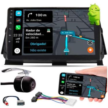 Imagem de Multimídia 2 Din 9" Polegadas Android Kicks 2017 Em Diante Espelhament
