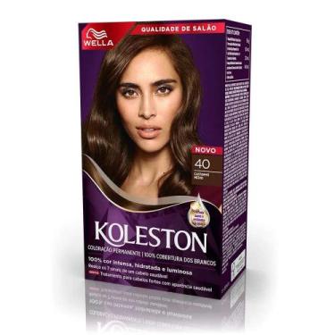 Imagem de Tintura Creme Koleston 40 Castanho Médio