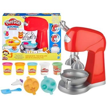 Imagem de Kit Massinha Play Doh Misturador Com Massa Modelar Batedeira - Play-Do