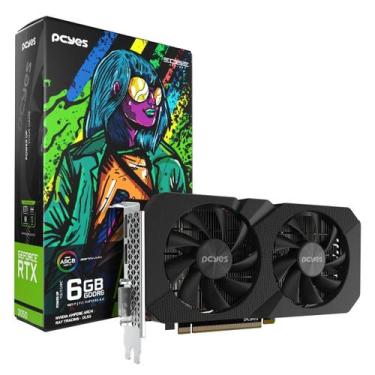Imagem de Gpu Nvidia Geforce Rtx 3050 6Gb Gddr6 96Bit Projeto Edge - Pvrtx30506B