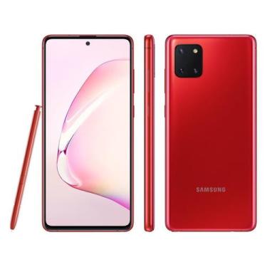 Imagem de Smartphone Samsung Galaxy Note 10 Lite Tela 6.7 128gb 6gb Vm Cor Verme