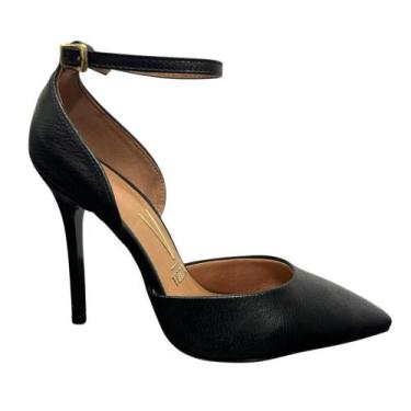 Imagem de Sapato vizzano bico fino ref:1421.116 feminino, Preto, 38