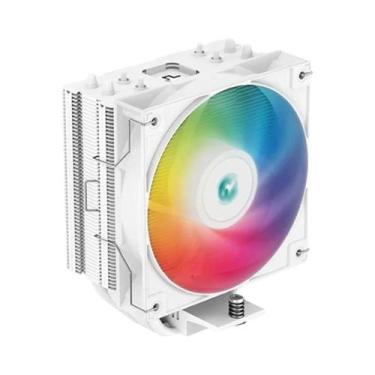 Imagem de Cooler De CPU ARGB PWM DEEPCOOL AG400 Com 4 Tubos De Calor Para LGA170