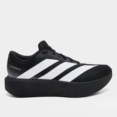 Imagem de Tênis Adidas Latin Run 3 0, Preto, Branco, 34