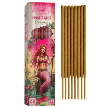 Imagem de Incenso Vila Zen Linha Encanto das Águas 0 Carvão Cx 8 Var Modelo - Lu