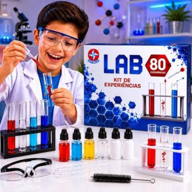 Imagem de Laboratório De Química Infantil Estrela 80 Experiências