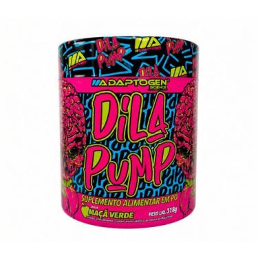 Imagem de Pré treino Dila Pump, sabor maçã verde, 318g - Adaptogen, Maçã verde