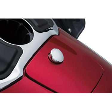 Imagem de Kuryakyn Acessório de destaque para motocicleta 3888: Maçaneta de porta de combustível de liberação rápida para motocicletas 2001-17 Honda Gold Wing GL1800 e F6B, cromado