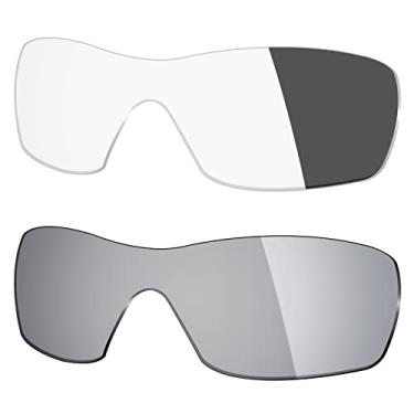 Imagem de 2 pares de lentes polarizadas de substituição da Mryok para óculos de sol Oakley Dart – Opções