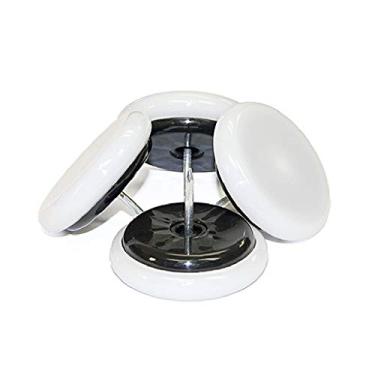 Imagem de TruGuard Richelieu America LTD F32011TV TG 4PK 3,8 cm Pregos Glides, Dourado, Branco, 6 Peças