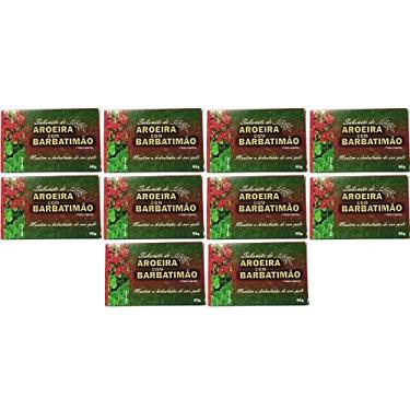 Imagem de Kit com 10 Sabonete de Aroeira e Barbatimão em Barra 90g