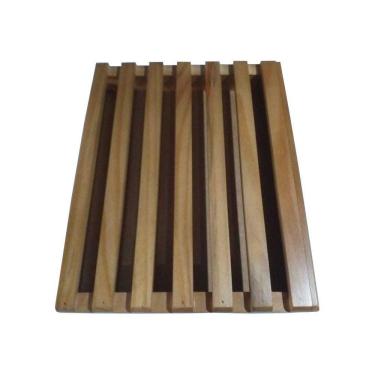 Imagem de Tabua Para Pães Com Migalheira - Feita Mão - Rustica