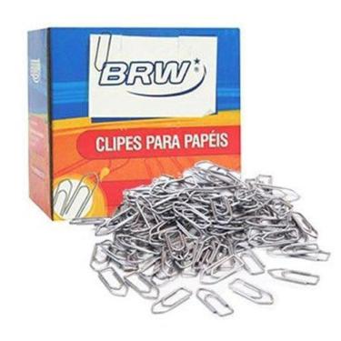 Imagem de Clips De Papel Galvanizado Nº 2.0 Brw Caixa Com 100Un