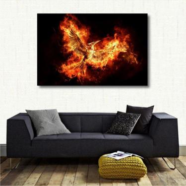 Imagem de Quadro decorativo Jogos Vorazes - Filmes - Tela em Tecido