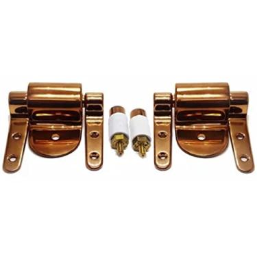 Imagem de Fixação Slow Close Red Gold Assento Poliester Deca Link Omega Carrara Nuova Duna - FX237GLRD