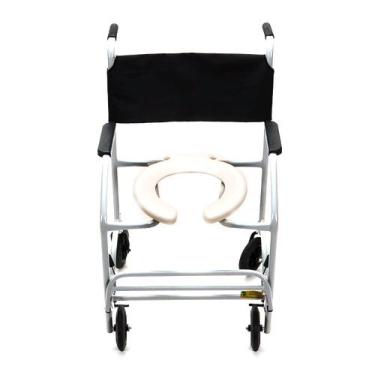 Imagem de Cadeira De Rodas Cds Banho Modelo 201 Semi-Obeso Banho E Sanitário Adu