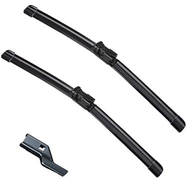 Imagem de Lâmina de 2 limpadores para VW Passat Jetta 2005-2010 Touran Scirocco Eos Golf 5 Golf 6 Skoda Yeti Lâmina de limpador de equipamento original – 60,96 cm/48,26 cm (conjunto com 2)