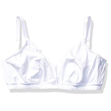 Imagem de Cosabella Sutiã feminino curvilíneo de algodão macio, Branco, XP