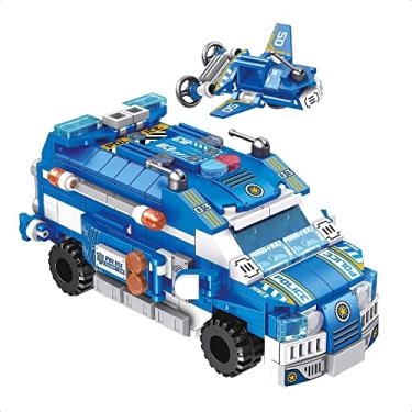 Imagem de Blocos de Montar Cubic 25 em 1 Pol�cia 569 Pe�as Multikids - BR1619