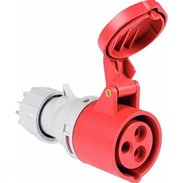 Imagem de Tomada de Acoplamento Industrial 2p+t 32 A 380-415 Vca 9 H Tramontina