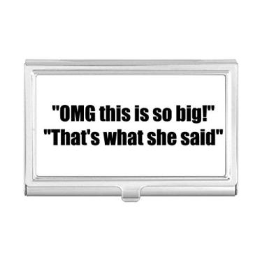 Imagem de Caixa com porta-cartões de visita This is So Big