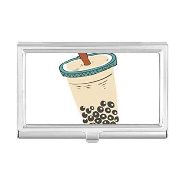 Imagem de Porta-cartões de visita Drink Pearl Milk Tea Food Taiwan