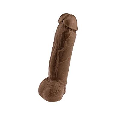 Imagem de Realístico Consolo Pênis Grosso Dildo Dotado Kong 17 cm Negro