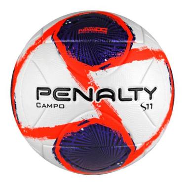 Bola de Futebol Campo Penalty Torcida XXI - Branco+Preto