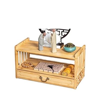 Imagem de Estátua de Buda Altar Buda Chinês Base de Escada para Mesa, Mesa de Incenso, Base de Pedestal de Buda, Elevada e Acolchoada, Suporte de Colocação de Estátua de Buda Escada, Armário de Santuário, Mesa de Meditação em Casa Altar (C