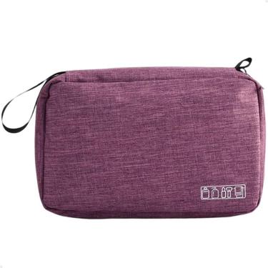 Imagem de Necessaire com Gancho Cabide Pendurar Lorben Masculina Feminina Divisórias Organizadora Mala Viagem