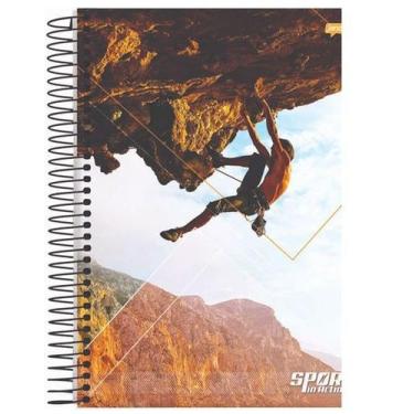 Imagem de Caderno Com Espiral Capa Dura 15 Matérias Escolar Trabalho - Lynx