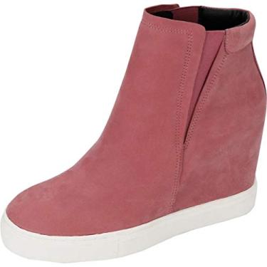 Imagem de Kenneth Cole New York Tênis feminino Kam Wedge, Rouge, 8.5