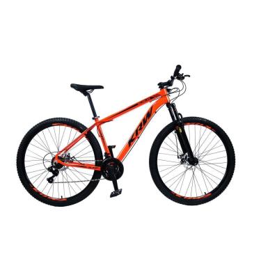 Imagem de Bicicleta aro 29 Alumínio KRW Shimano 24 Velocidades Marchas Freio a Disco Suspensão dianteira K11