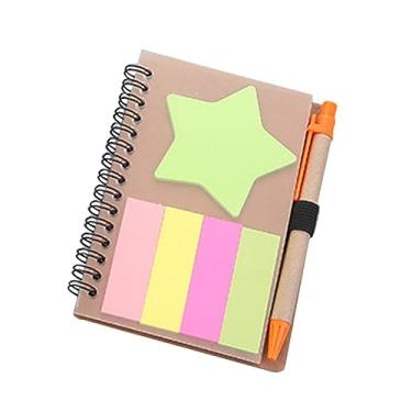 Imagem de COOPHYA 1 Unidade caderno de capa dura Caderno prático Caderno de anotações versátil bloco de anotações o caderno bloco de notas com bloco de notas o negócio notas adesivas