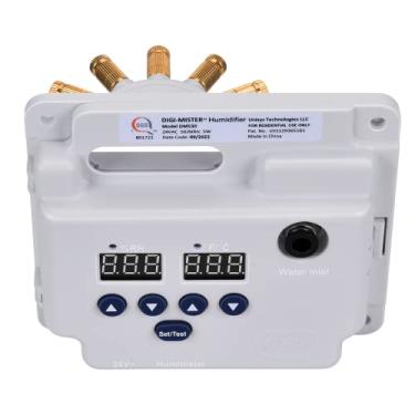 Imagem de DIGI MISTER Umidificador Evaporativo para Toda a Casa, com Capacidade Flexível e Controle Digital de Umidade, para Casas e Escritórios de 1000 a 3500 Pés Quadrados, Branco