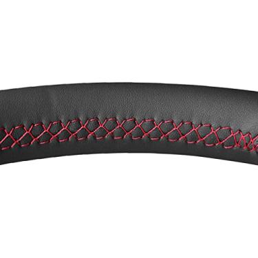 Imagem de Acessórios de carro DIY Capa de volante, adequada para BMW F20 2012-2018 F45 2014-2018 F30 F31 F34 2013-2017 F32 (1 linha vermelha)