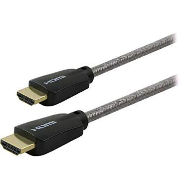 Imagem de Cabo HDMI GE 4K, 3 m, HDMI 2.0, alta velocidade, 18 Gbps com Ethernet, 4K 60Hz, 1440p 1080p 120Hz, HDR, para HDTV, streaming, Blu-ray, jogos, PS4 Pro PS5 Xbox, 33520