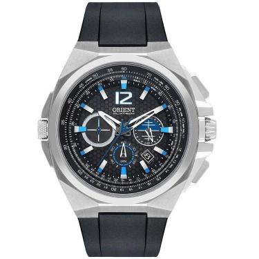 Imagem de Relógio orient flytech mbtpc007 g2px titanium prata borracha