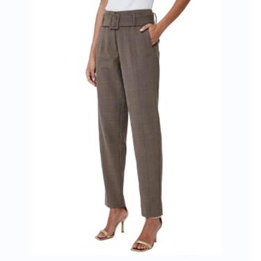 Imagem de Calça Alfaiataria Feminina Dudalina Xadrez-Feminino